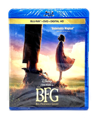 DISNEY THE BFG ~ BLU-RAY + DVD + DIGITAL HD EDITION (2016) ~ *SEALED*