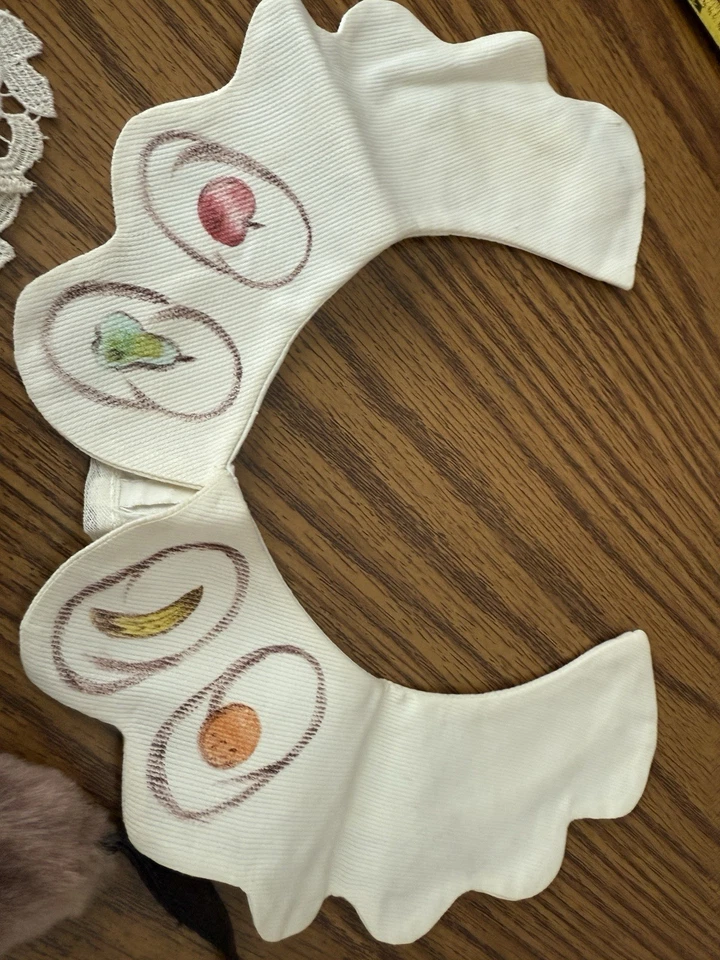 11 Vintage Neck Collars Pearls Fur Lace Detail Beautiful Vintage Collars 1950’s - Image 4 of 4