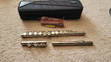 EastRock Closed Hole  C16 Silver Plated Flute