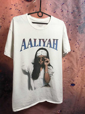 Hot Nw AAliyah Vintage Streetwear Band Tee Men and Women Full Sizes S-5XL HD734