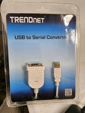NEW TRENDnet TU-S9 USB to Serial Converter USB to RS-232 Male DB9 Serial Cable