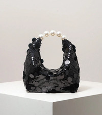 Women's Sequin Bag Pearl