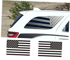 Universal American Flag Decal Rear Side Quarter Window Vinyl Sticker Fit for