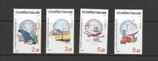 T3811 Thaïlande 1992 Timbres Transport Et Communications 4v MNH