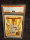 2018 SHOHEI OHTANI TOPPS HERITAGE ROOKIE PERFORMERS #RP-SO PSA 9 MINT!!