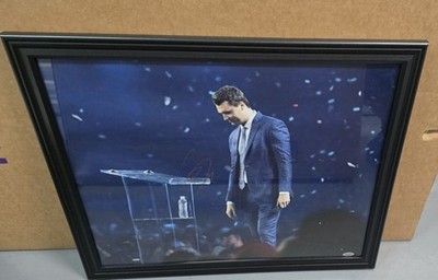 Charlie Kirk Turning Point USA Signed 16×20 Photo With COA MAGA
