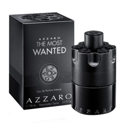 Azzaro The Most Wanted Eau de Parfum Intense 3.3 oz 100ml Men s Cologne New