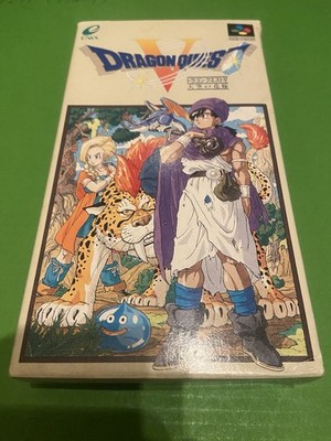 Dragon Quest V No Manual Super Famicom NTSCJ Japanese Nintendo SFC SNES ...