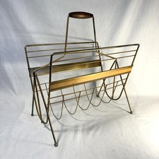 MCM Magazine or Vinyl Record Rack
