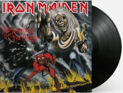 Iron Maiden The Number Of The Beast LP Album vinyl record 180g remastered 2024