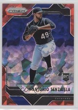 2017 Panini Chronicles Prizm Red Crystals Prizm 27/75 Antonio Senzatela #10 0c6