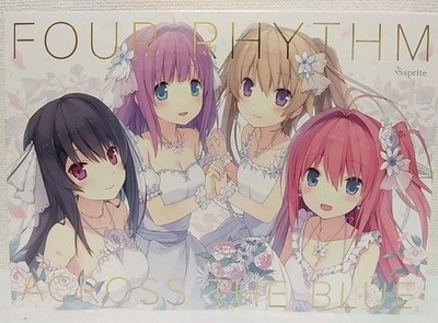 Ao no Kanata no Four Rhythm 4th Anniversary Box Japanese PC VN Game Win USED