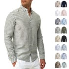 Chemise à manches longues Indicode pour hommes chemise en brayden chemise à...