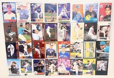 AL LEITER - Huge 32 card lot! ROOKIES! Topps-Fleer-Donruss+ YANKEES, MARLINS+! $
