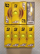 24 2 Dozen BRAND NEW Bridgestone E6 golf balls Yellow Solf Feel Long Distance