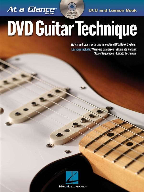 At A Glance Guitar - Guitar Technique Book and DVD Guitar Hal Leonard