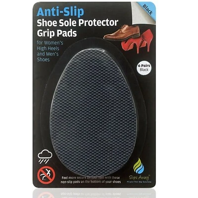 Sole Protector Pads Non-slip Anti-Skid Stick on Mens Womens Shoes Grip 6x PAIRS