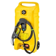 Scepter Flo 'n Go 14 Gal. Diesel Fuel Caddy with Pump and Power Cables, PFSD1421