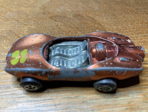 Vintage Kupfer Johnny Lightning Redline Custom Turbine Spielzeugauto