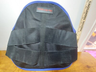 Temcare Pneumatic Lumbar Support Back Brace w/Bulb Pump Size XL