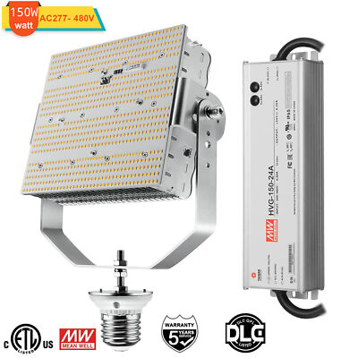 150W LED Shoebox Retrofit kits 5000K for Street Parking Lot Lighting AC277-480V