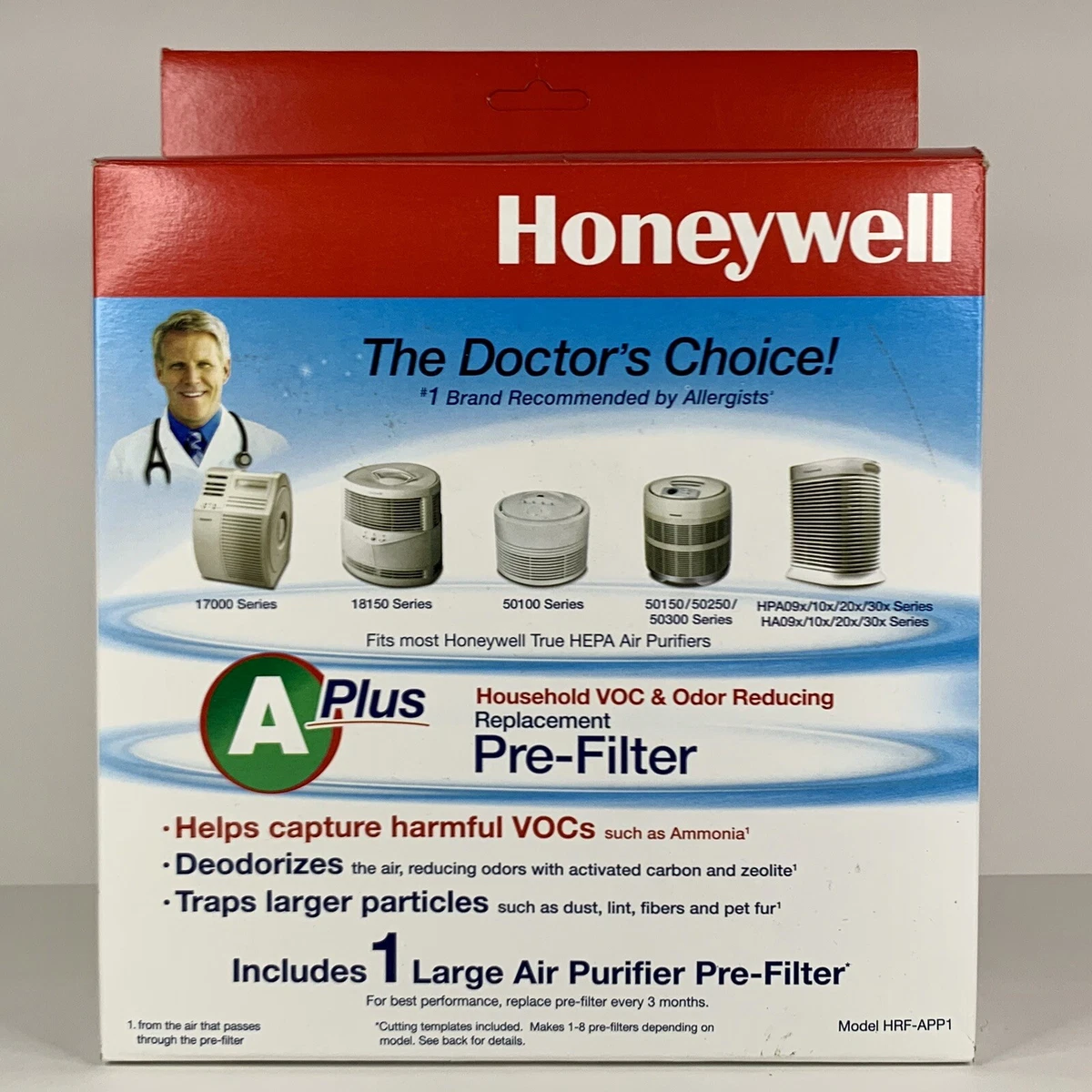 Honeywell Large Air Purifier Pre Filter Replacement HRF APP1