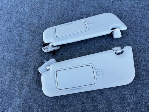 LEFT RIGHT SUN VISOR SHADE SET GREY JAGUAR F PACE (2017-2020) OEM - 第 2/2 張圖片