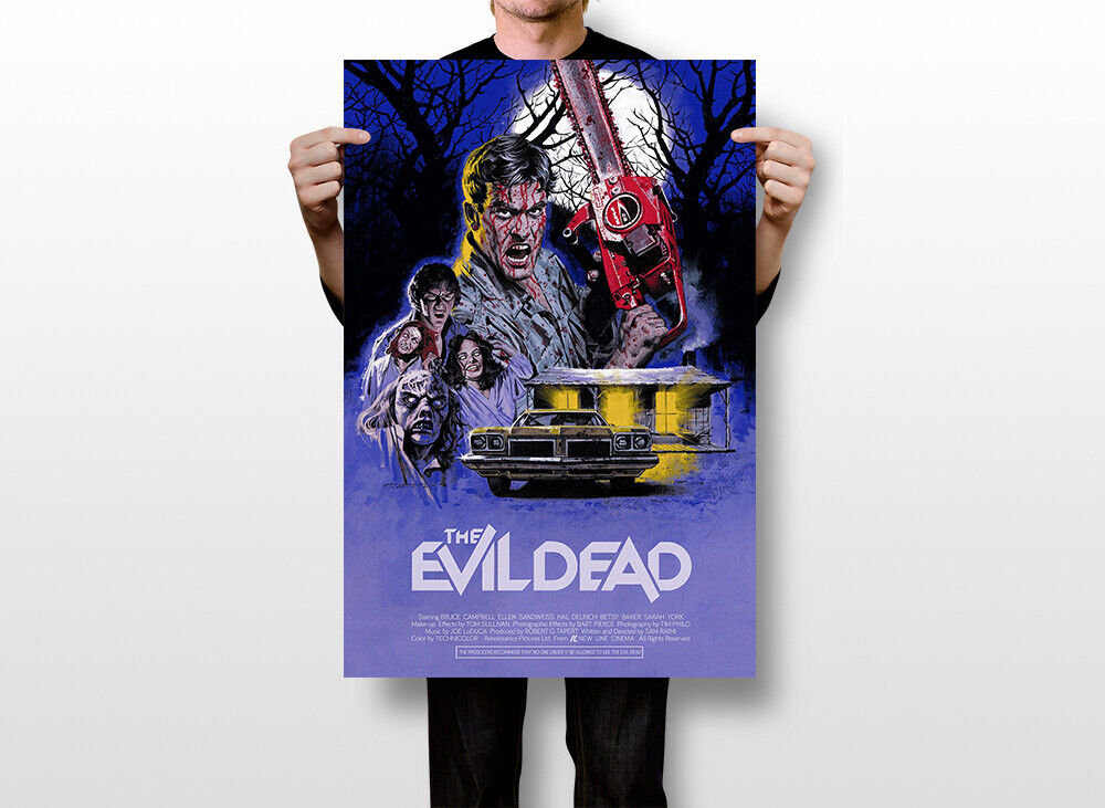 The Evil Dead American Horror Film Cover Illustration Home Decor