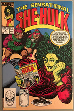 Sensational She-Hulk #2 By John Byrne Jennifer Walters Toad Men NM/M 1989