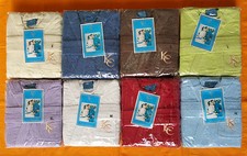 ACCAPPATOIO KC UOMO/DONNA CON CAPPUCCIO SPUGNA IDROFILA 100%COTONE TINTA UNITA