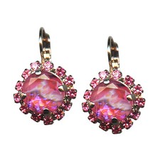 Mariana Earrings Charming Light Rose Austrian Crystals My Treasures Coll.