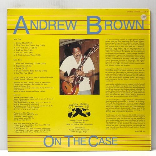Andrew Brown-On The Case-Double Trouble 3010-HOLLAND - Imagen 2 de 4