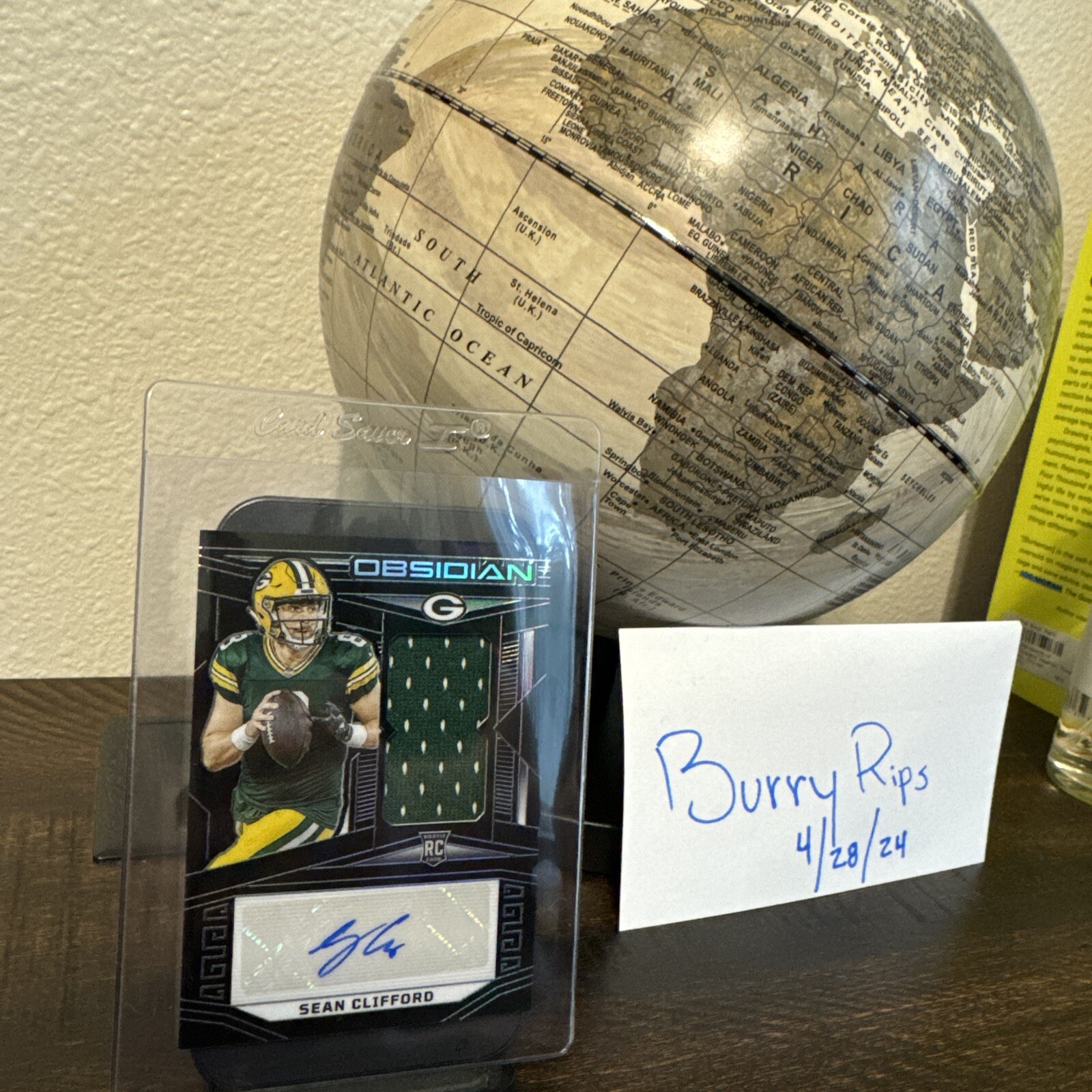 2023 Panini Obsidian SEAN CLIFFORD Rookie Jersey Auto SP RC 191/199 #225