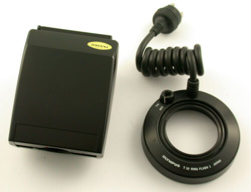OLYMPUS OM T10 T28 Macro Twin Ring Flash Ringblitz 1 shoe ring top tested - Bild 3 von 13