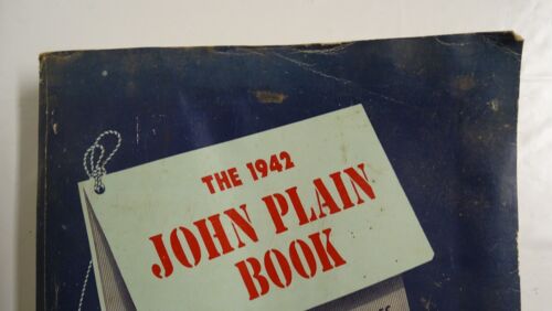 Vintage 1942 John Plain Book Gift Catalog Wholesale Gifts and Housewares - Foto 2 di 11