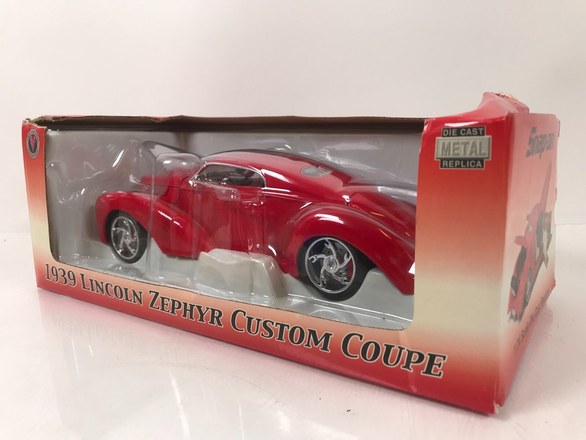 SNAP ON 1939 LINCOLN ZEPHYR CUSTOM COUPE RED CROWN JEWELS COL. NIB