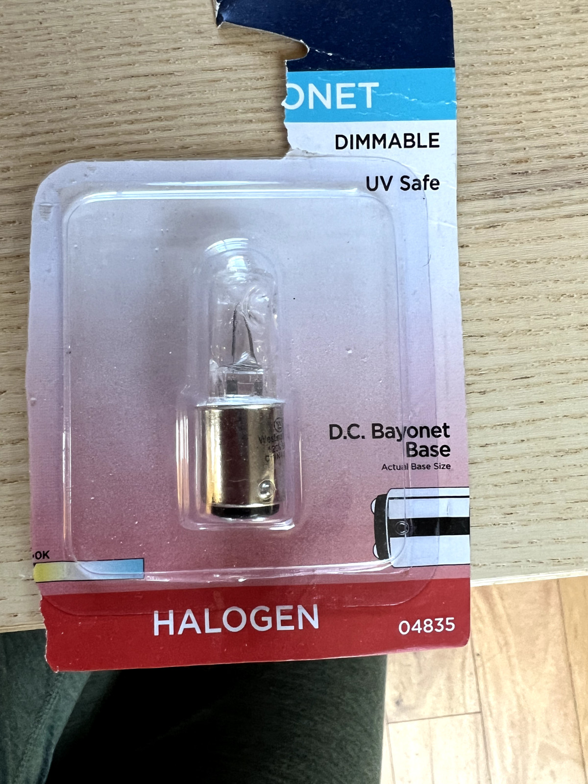 Light Bulbs (DC Bayonet Base) Lot of 3