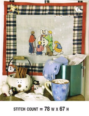TEAM WORK  CROSS  STITCH  PATTERN  ONLY  PY - EYA
