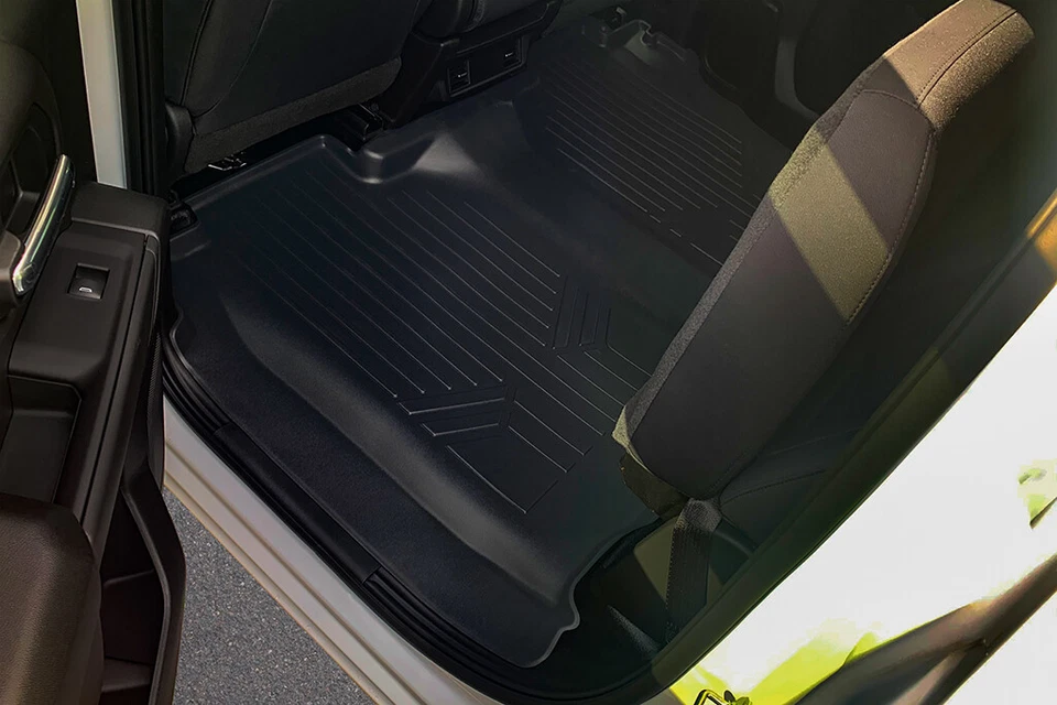 SMARTLINER Custom Fit Floor Mats 2 Row Liner 2019-2025 Chevrolet Silverado 1500 - Image 4 of 4