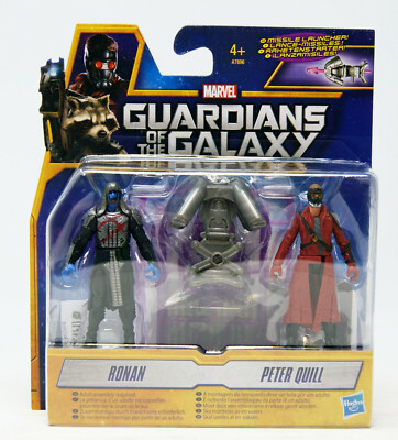 Guardians of the Galaxy - 2-Pack - Ronan & Star-Lord - mit Battle Gear - ca. 7cm