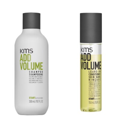 KMS ADD Volume Shampoo und Leave in Conditioner - Optionen