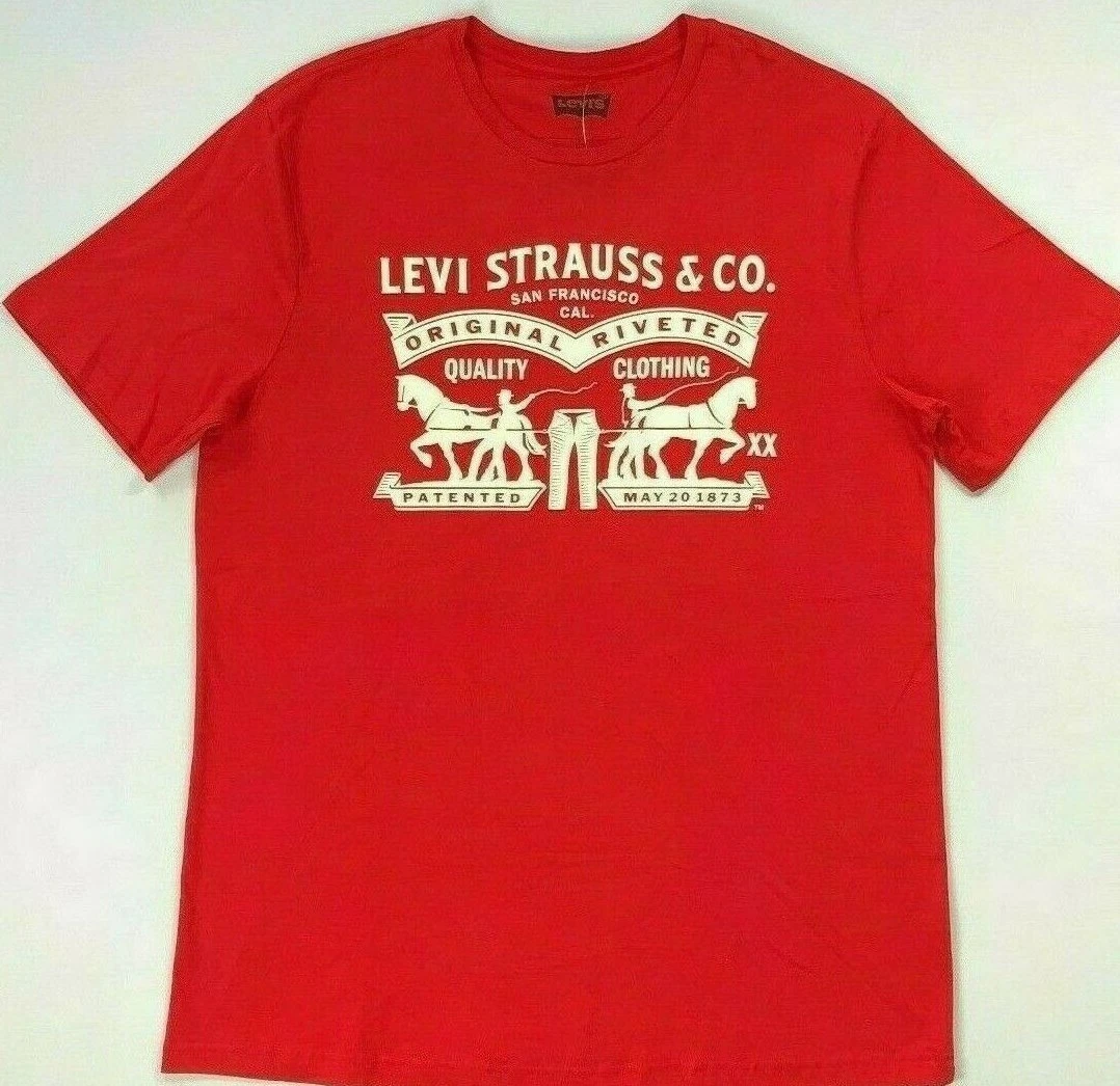 Big and tall levi top t shirts