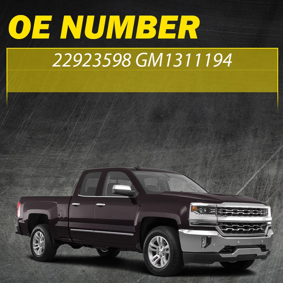 Manija de puerta exterior delantera derecha para GMC Sierra 1500 2500 3500 HD 2014-22 Foto 3 de 4