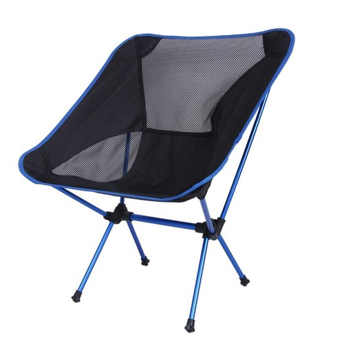 Silla de camping ligera resistente 7075 marco de aleación 600D poliéster Oxford