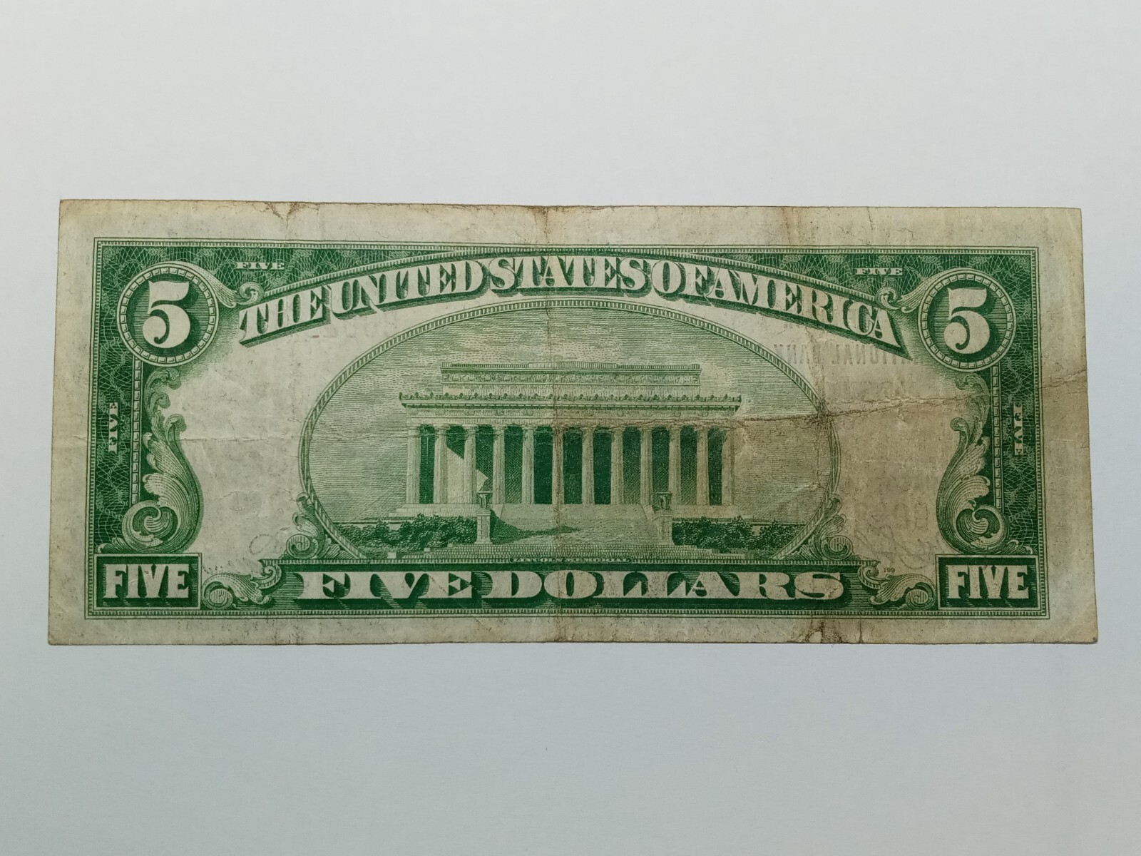 1929 5 National Currency Note Union National Bank of Fostoria OHIO eBay