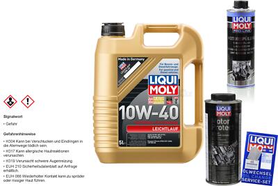 5L Liqui Moly Leichtlauf 10W-40 Öl Motoröl Pro-Line Motorspülung MotorProtect