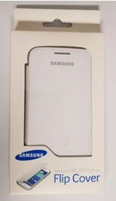 SAMSUNG GALAXY CORE PLUS FLIP COVER BIANCA A LIBRO IN BLISTER UFFICIALE