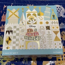 Disney Parks It's a Small World Attraction Board Game New Cute!💥🎁