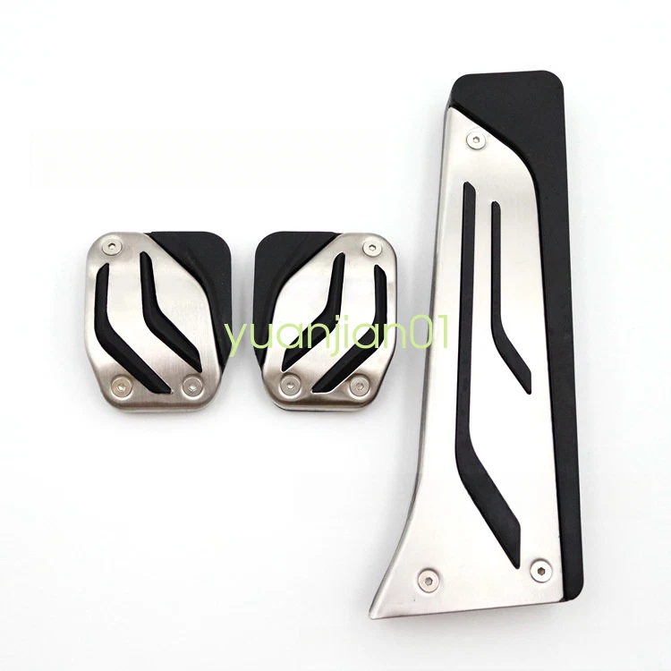 Cubierta de pedal de freno de gas de coche MT sin silpa para BMW serie 1 2 3 4 5 6 M2 M3 M4 M5 M6 Foto 3 de 4