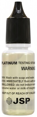Platinum Palladium Jewelry Test Solution 1g gram ounce oz bar coin Acid Tester